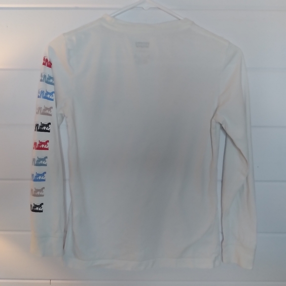Levi's multi colour horses graphics down sleeve and front chest graphic shirt - Picture 6 of 6